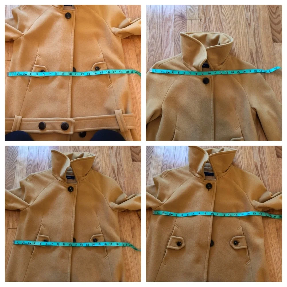 Zara Camel Wool Coat - Picture 12 of 13